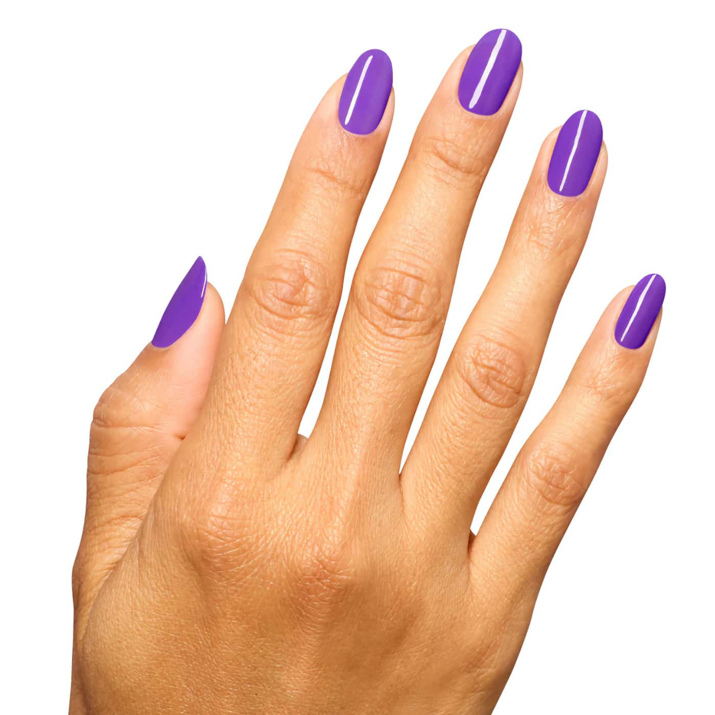 opi trip to the brite side glowin on vacay purple nail polish with creamy finish and vibrant violet tone