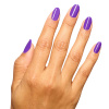 vibrant violet summer shade with creamy shine opi trip to the brite side glowin on vacay purple nail polish with creamy finish and vibrant violet tone