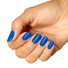 vibrant ocean blue shade with glossy shine opi trip to the brite side sea-ze the day blue nail polish with vibrant ocean blue tone and glossy finish