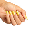 sunny yellow shimmer shade with radiant sparkle opi trip to the brite side paintin'' on sunshine! yellow nail polish with silver shimmer and radiant finish
