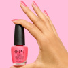 coral pink shimmer nail polish with silver glow opi trip to the brite side if u like pinka coladas coral pink nail polish with silver shimmer