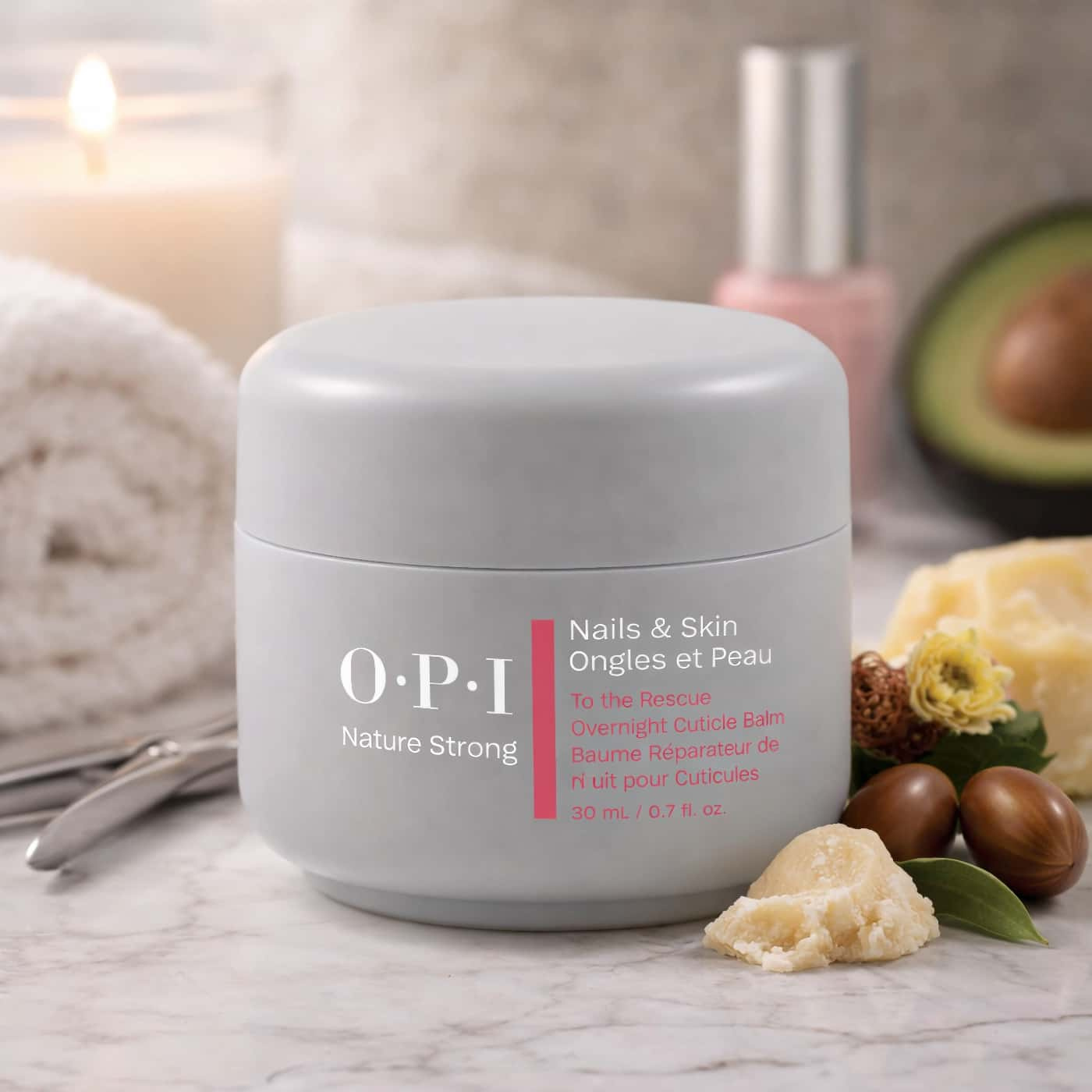 OPI Nature Strong Overnight Cuticle Balm cuticle balm for dry nail care