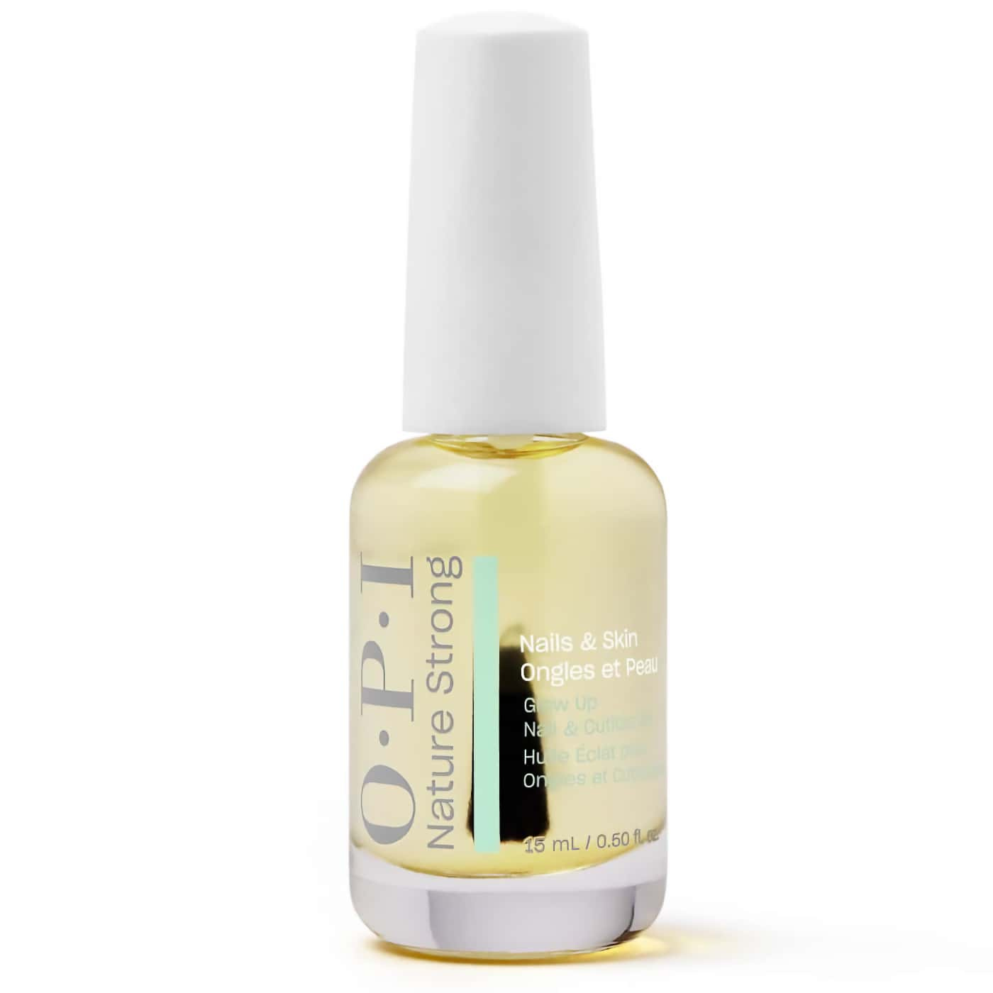 OPI Nature Strong Glow up Nail & Cuticle Oil 15 ml nail oil with brush for cuticles and nail care
