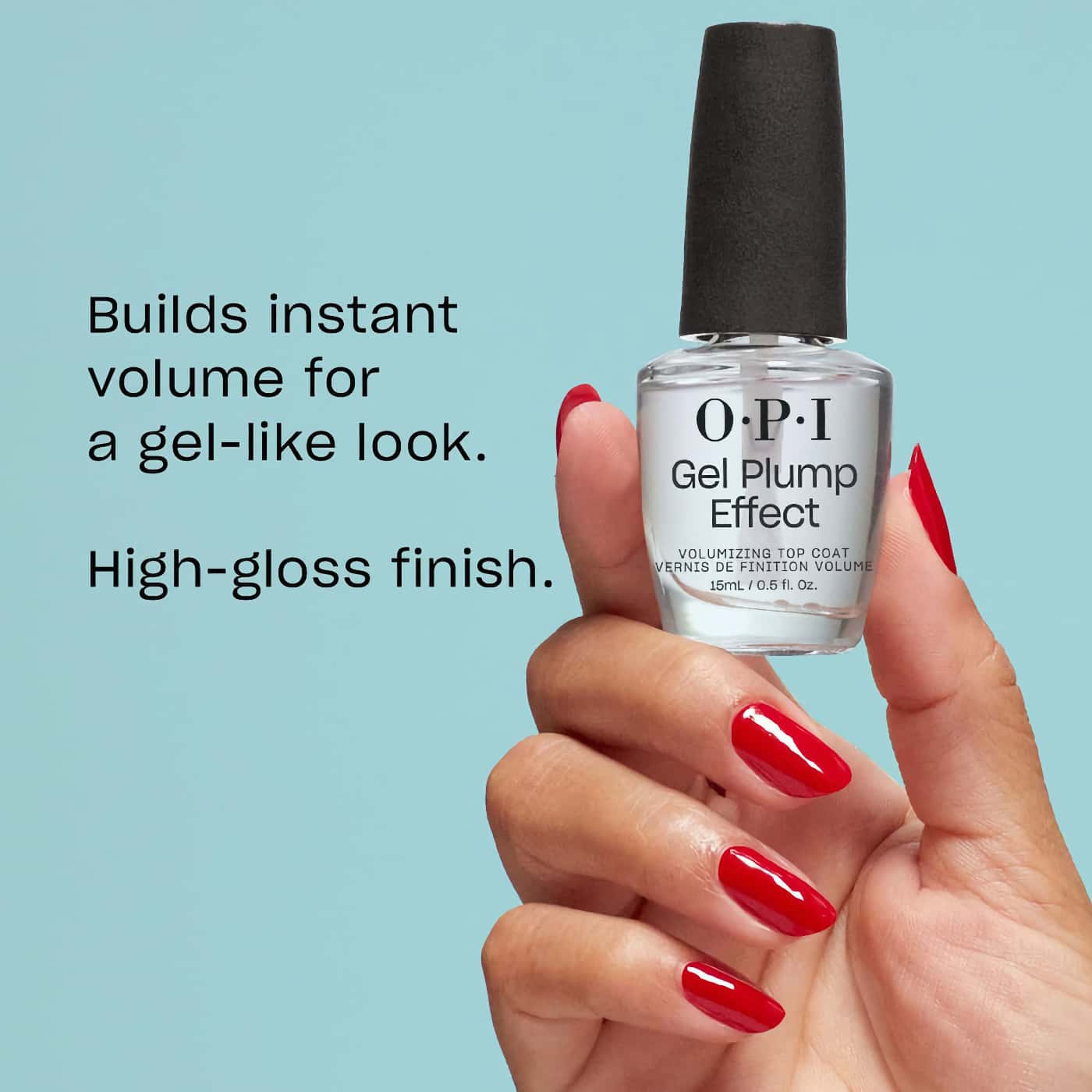 OPI-Gel-Plump-Effect-Top-Coat | volumizing-top-coat | high-gloss-finish