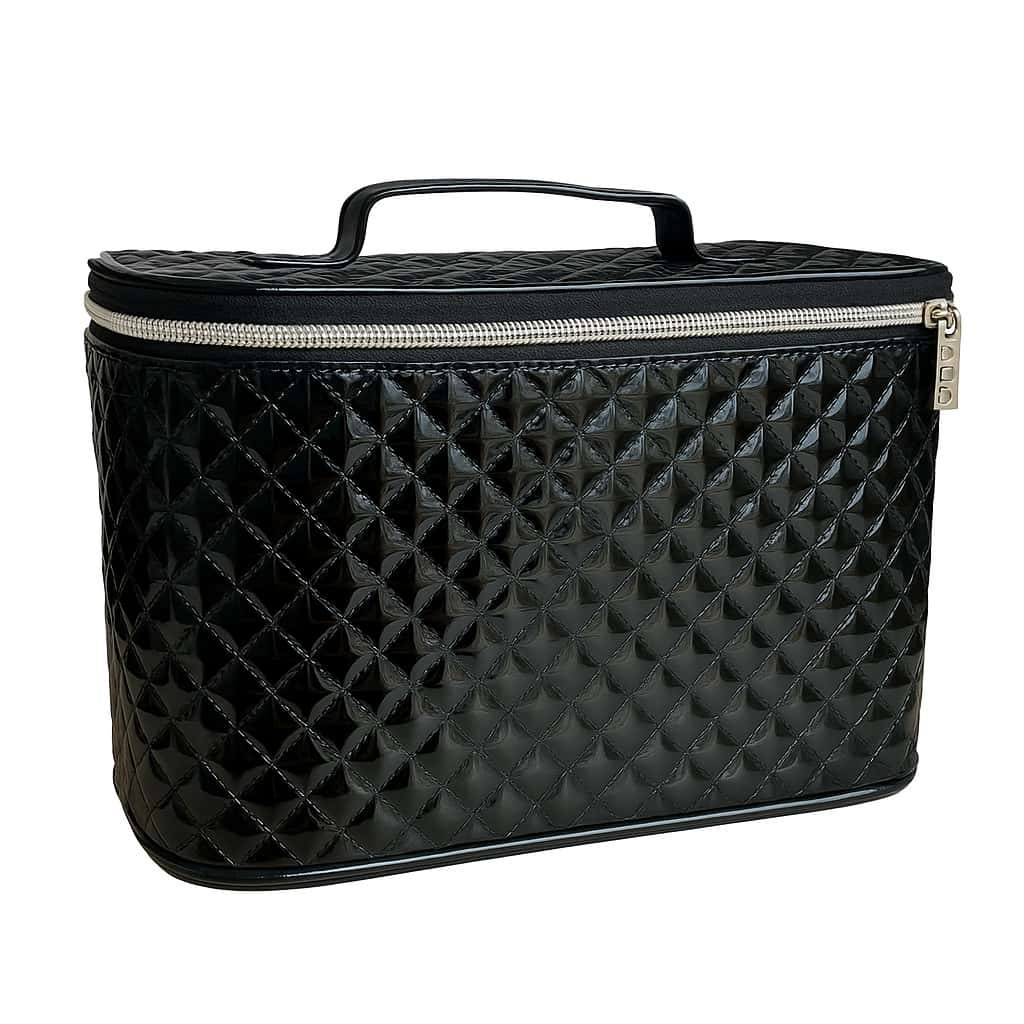 CND Quilted Vanity Case | Elegant beauty storage bag | Free gift with purchase
